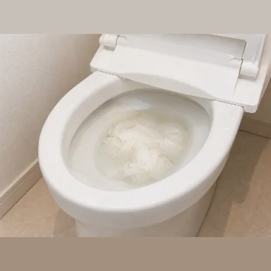 吹田市で多いトイレのつまり